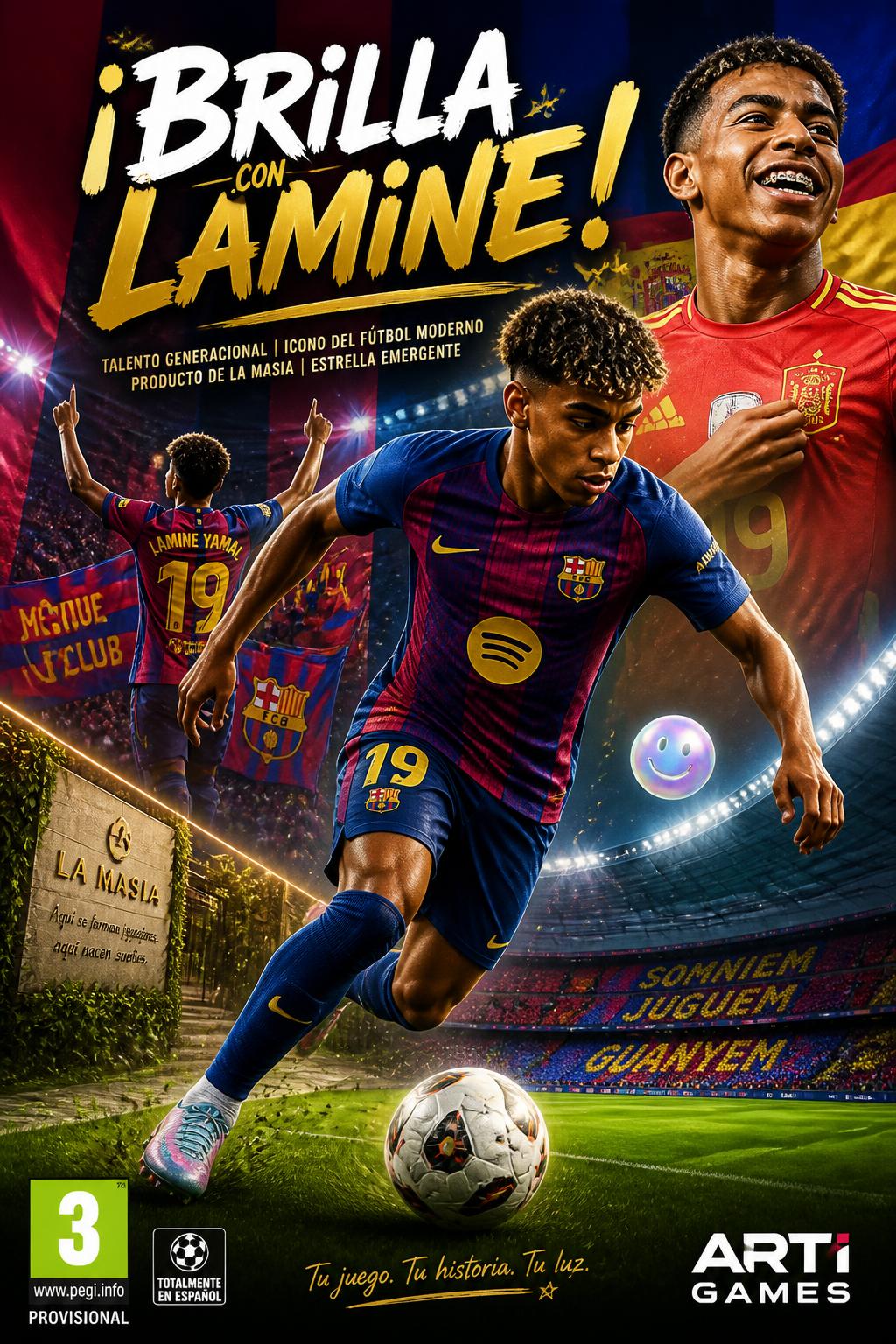 ¡Brilla con Lamine!