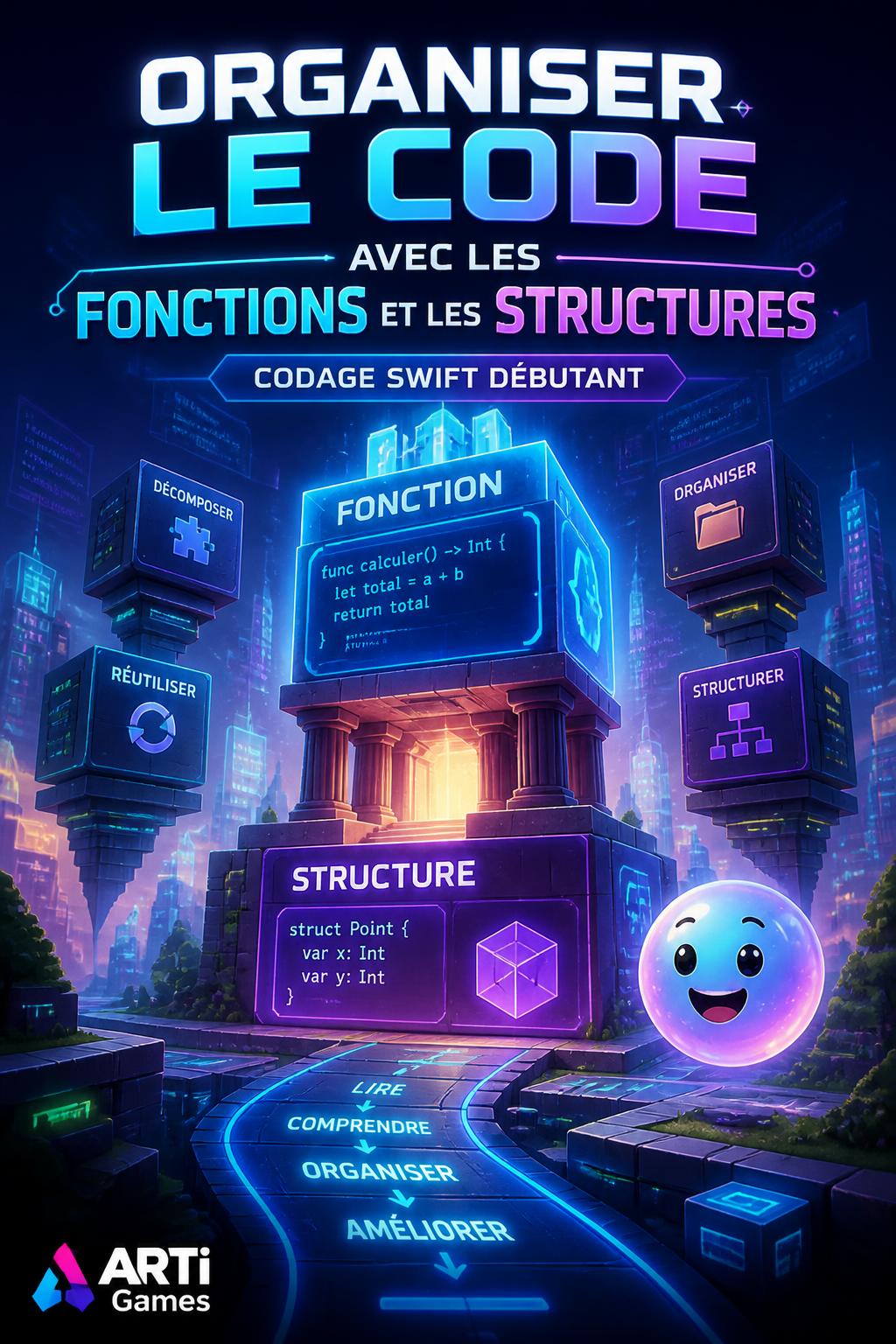 Organiser le code avec les fonctions et les structures