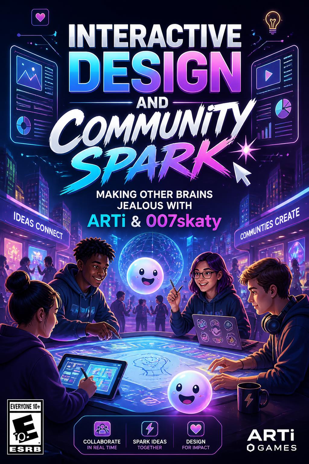 Interactive design and community spark