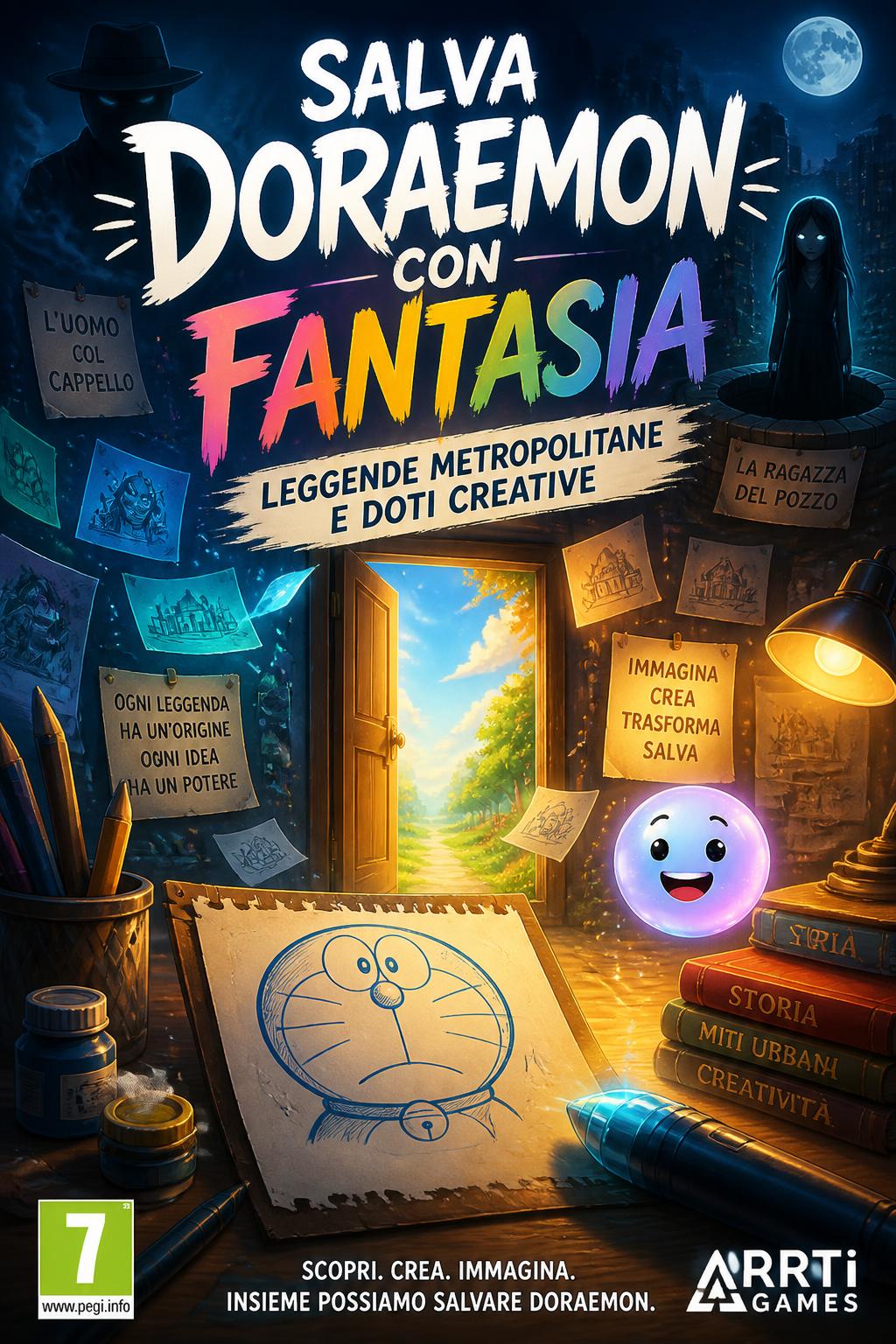 Salva Doraemon con Fantasia