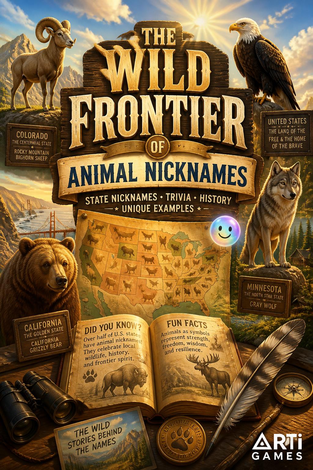 The wild frontier of animal nicknames