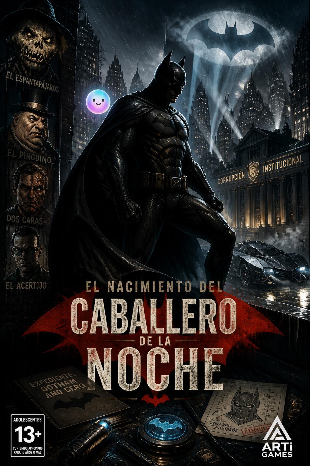 El nacimiento del Caballero de la Noche