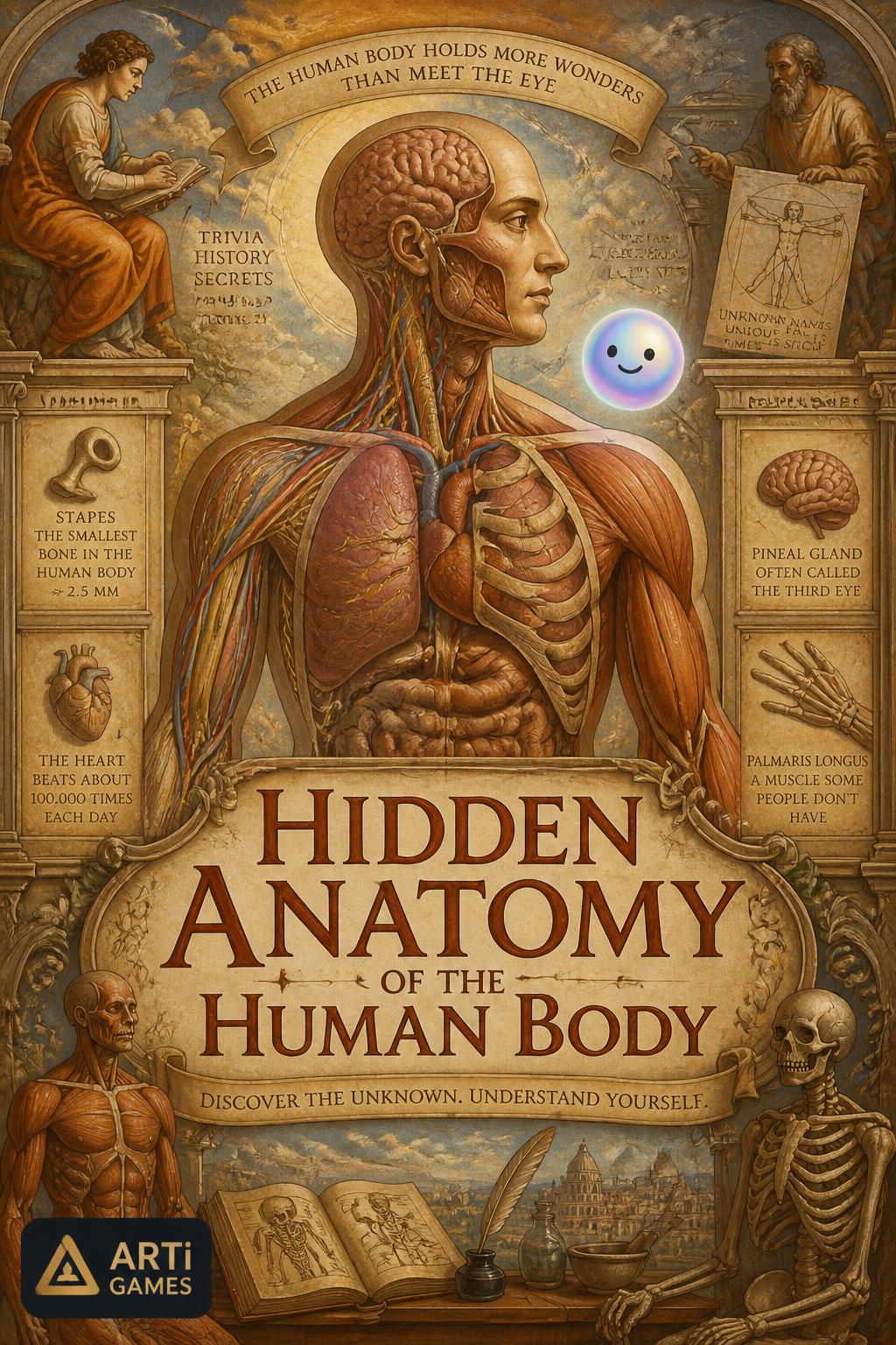 Hidden anatomy of the human body