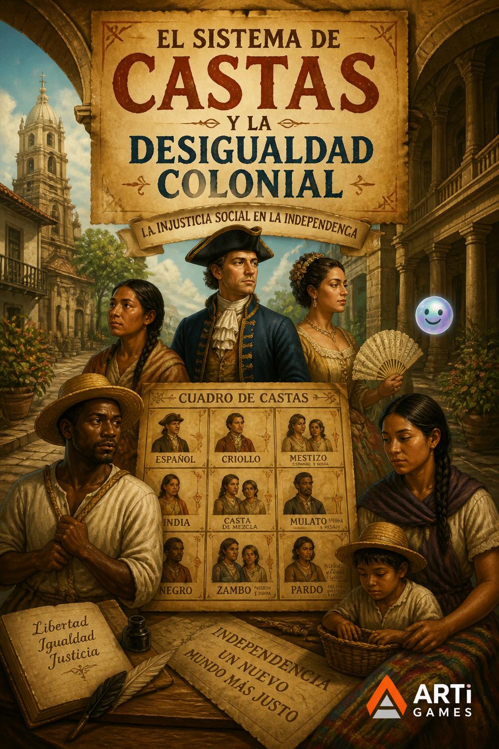 El sistema de castas y la desigualdad colonial
