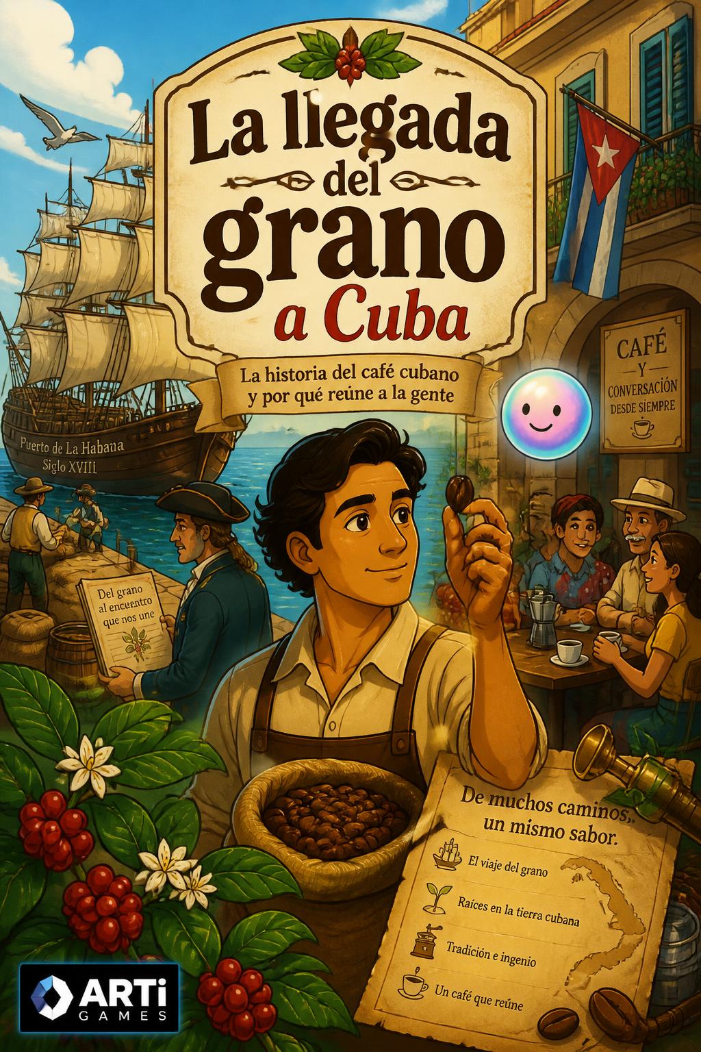 La llegada del grano a Cuba