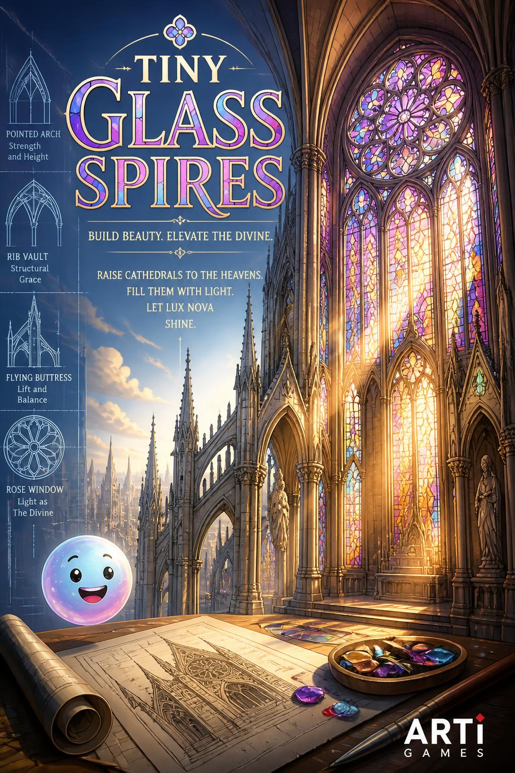 Tiny Glass Spires