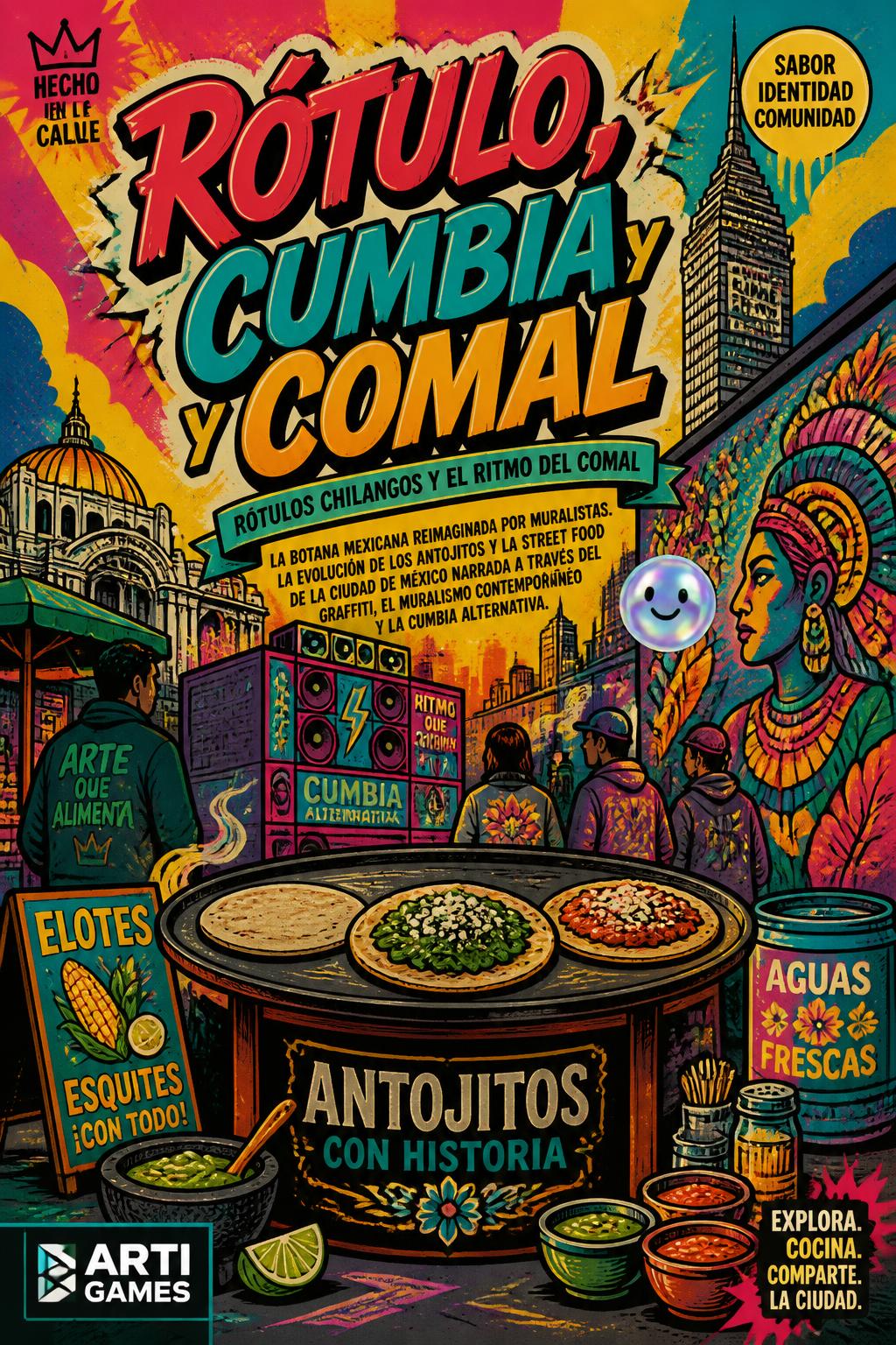 Rótulo, Cumbia y Comal