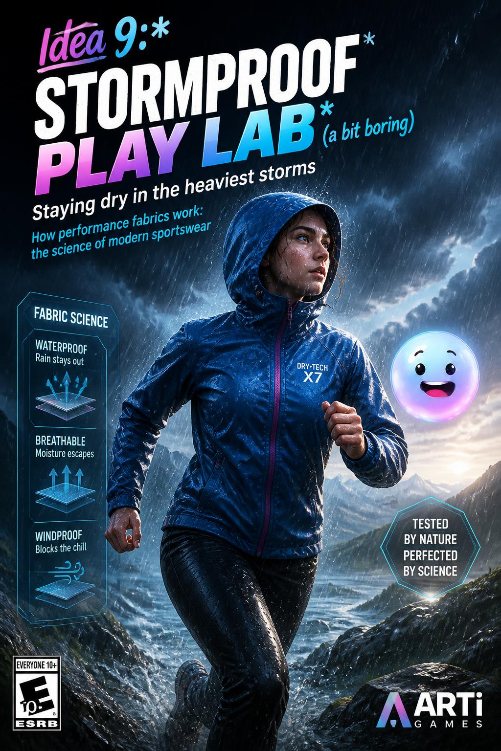 Idea 9:* Stormproof Play Lab (a bit boring)
    *   *