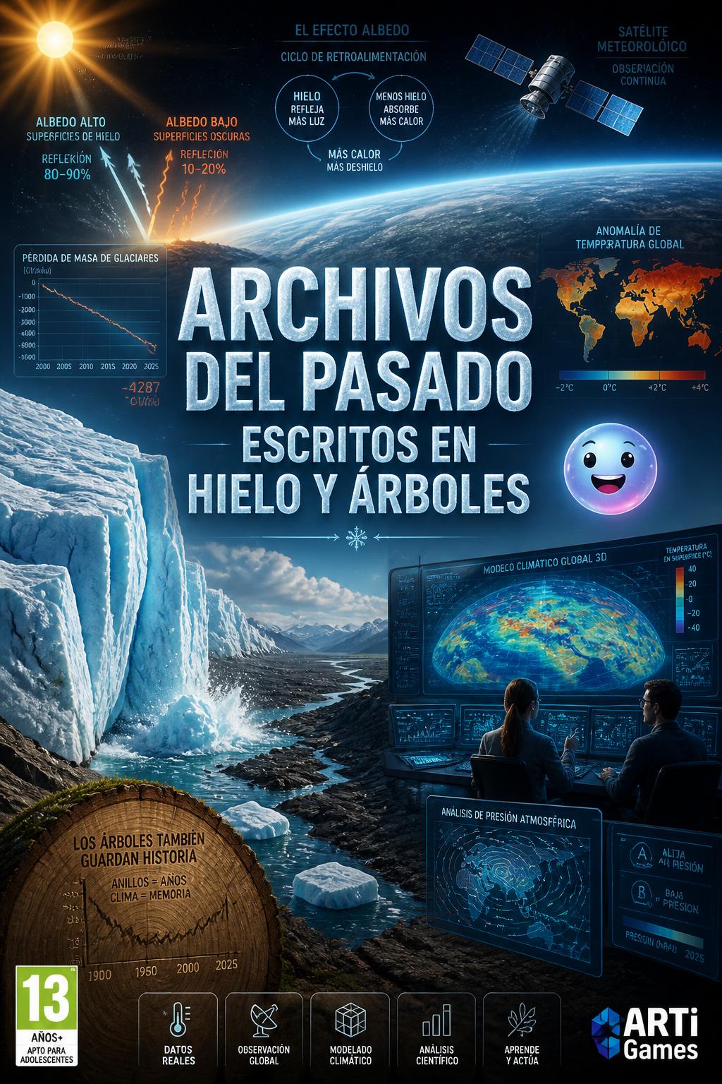 Archivos del pasado escritos en hielo y árboles