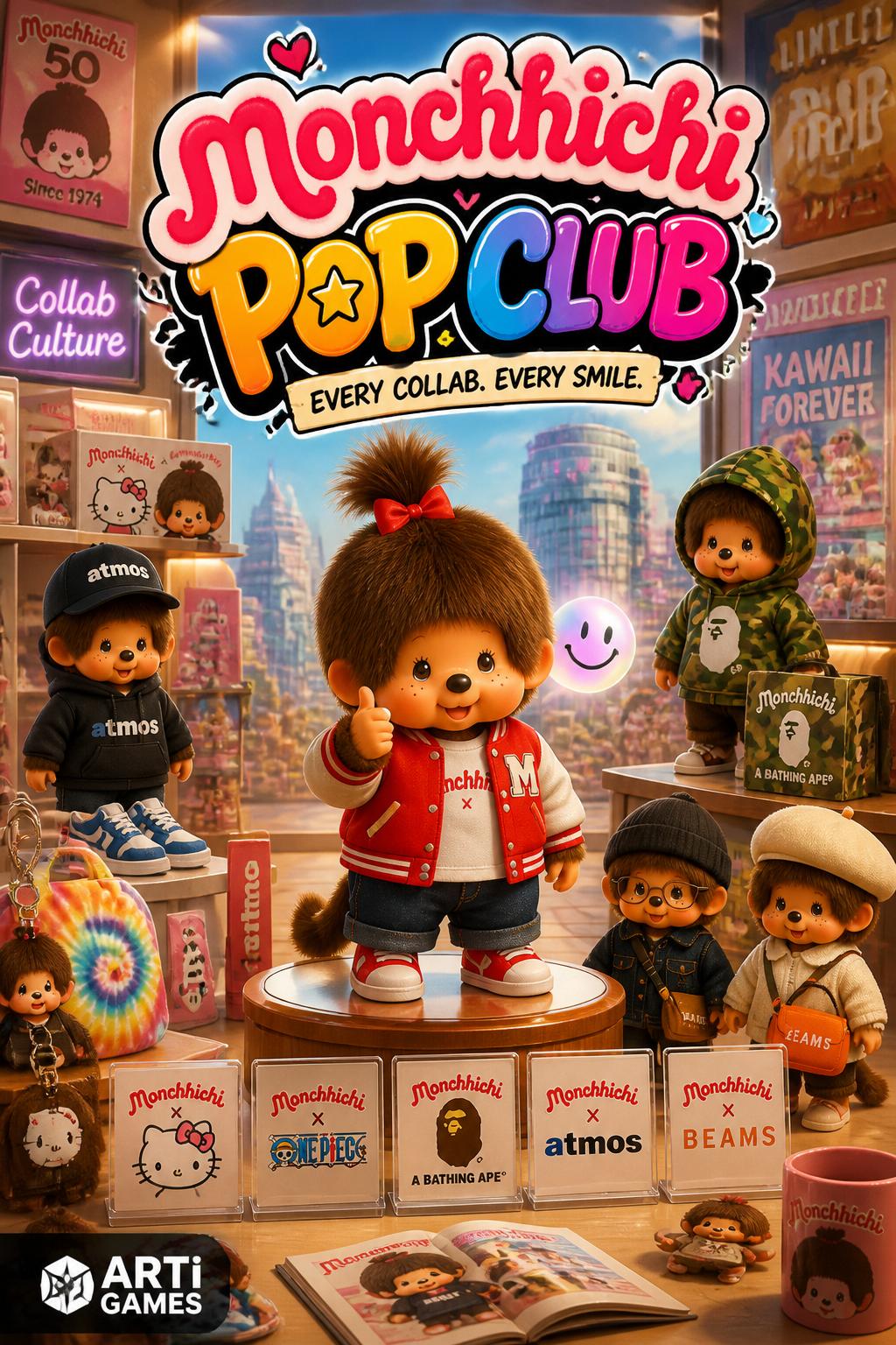 Monchhichi Pop Club