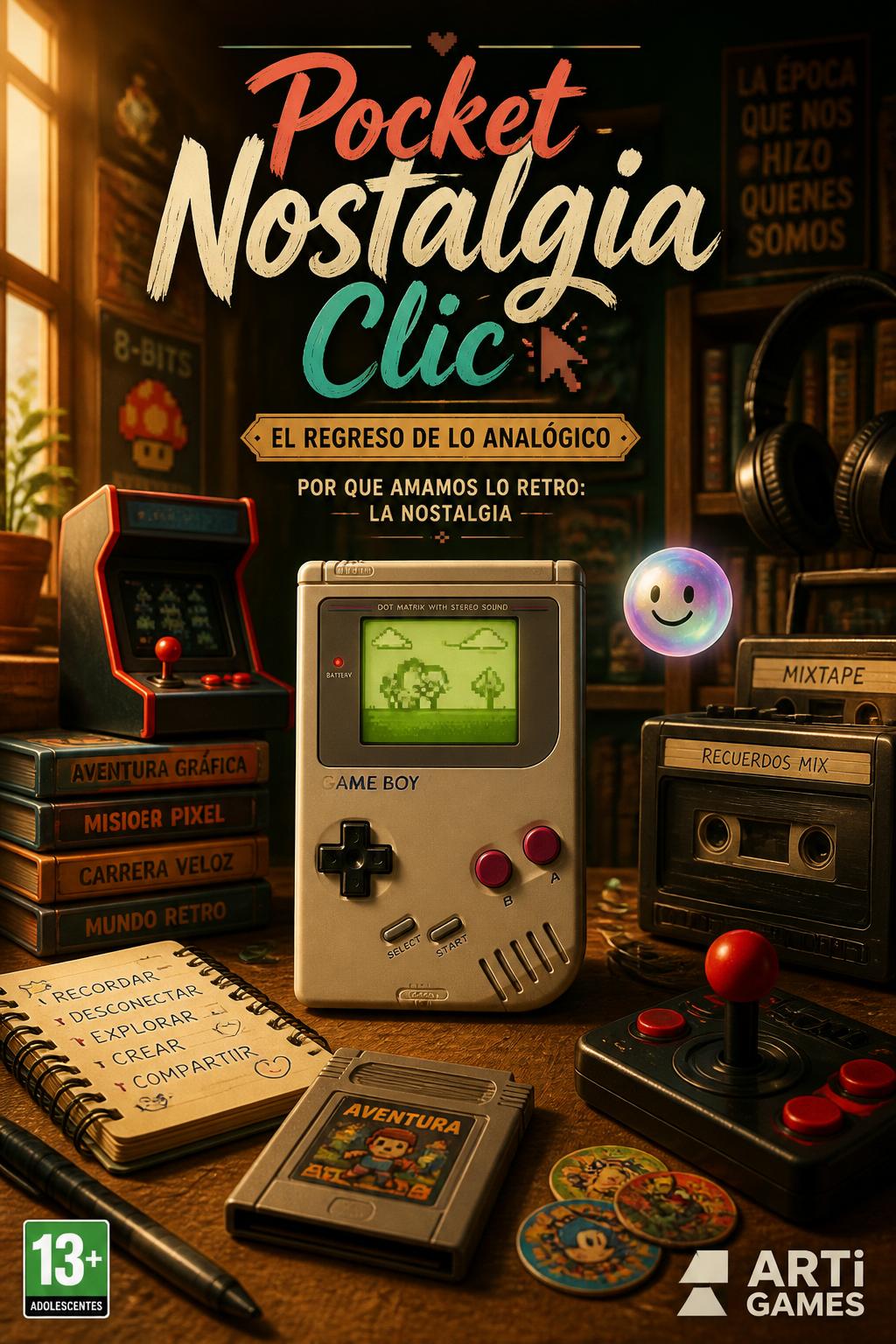 Pocket Nostalgia) - 3 words.
    *   *Option 10:* Clic