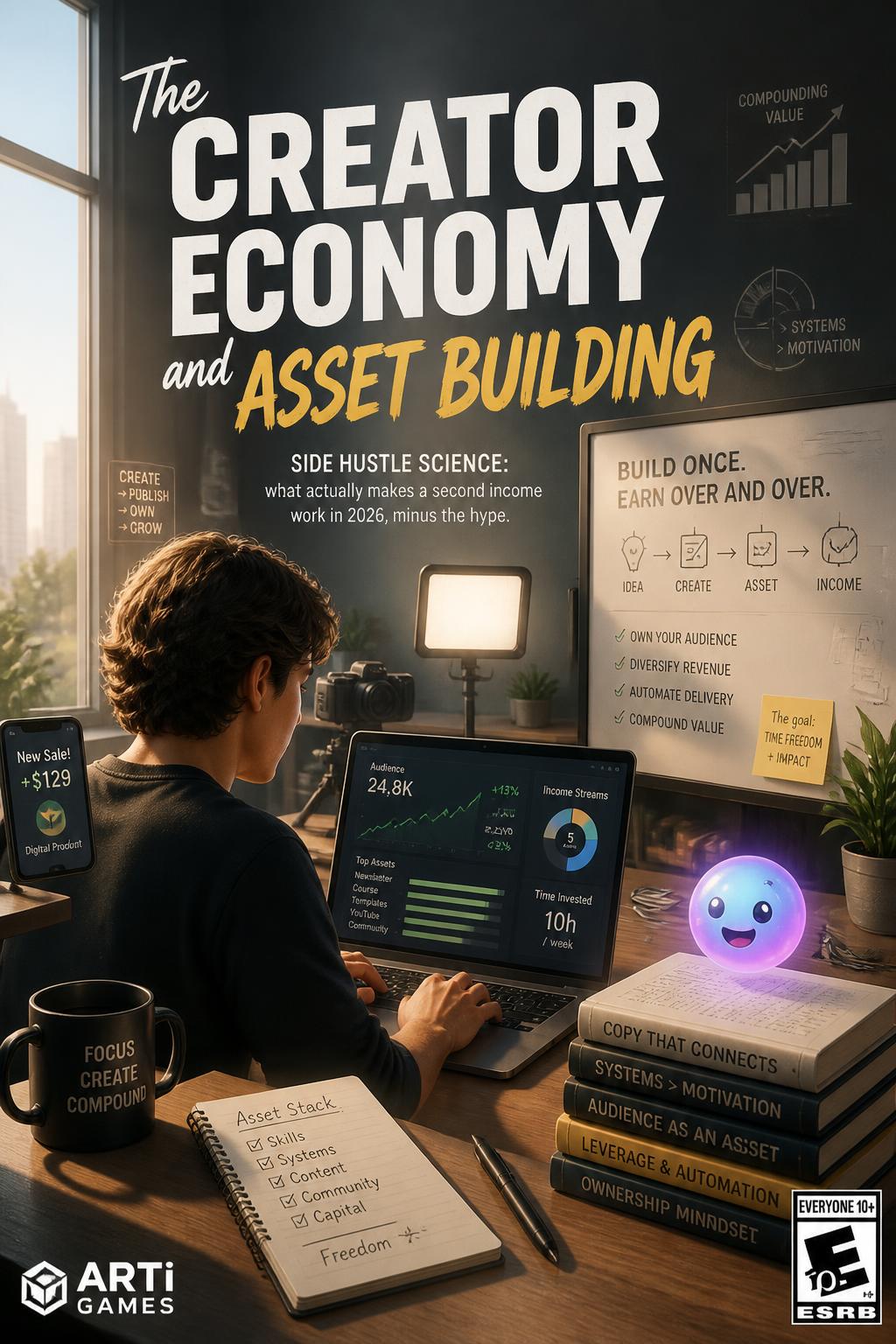 The creator economy and asset building