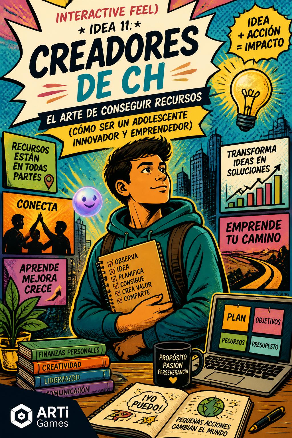 Interactive feel)
    *   *Idea 11:* Creadores de Ch