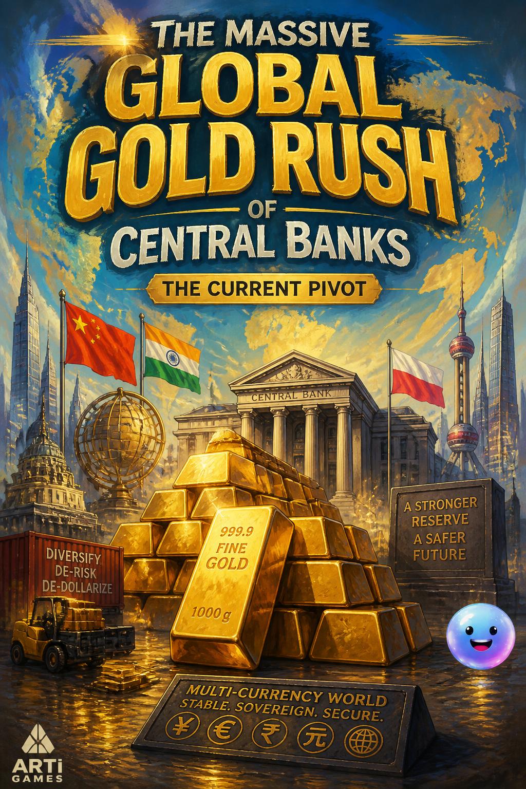 The massive global gold rush of central banks