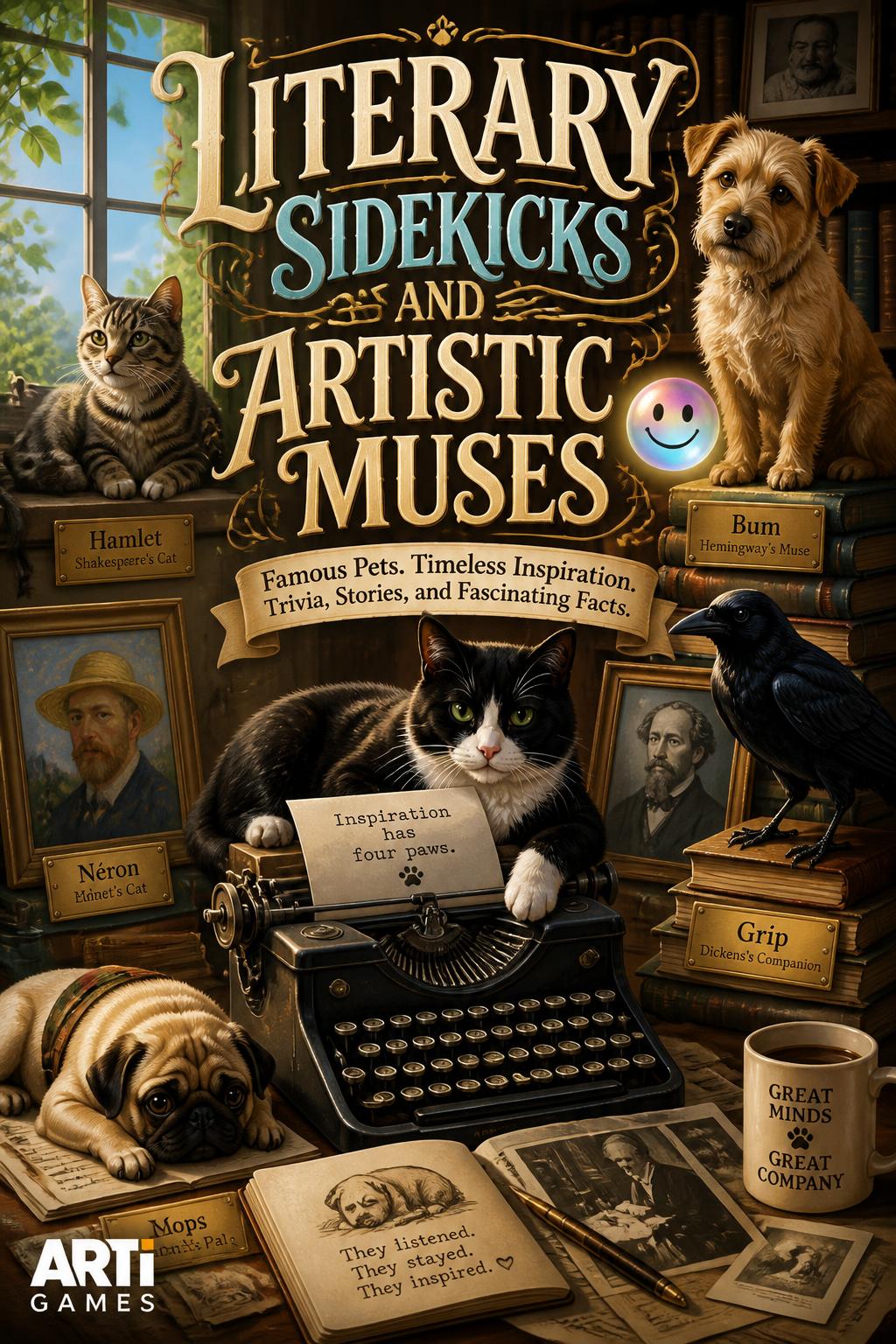 Literary sidekicks and artistic muses