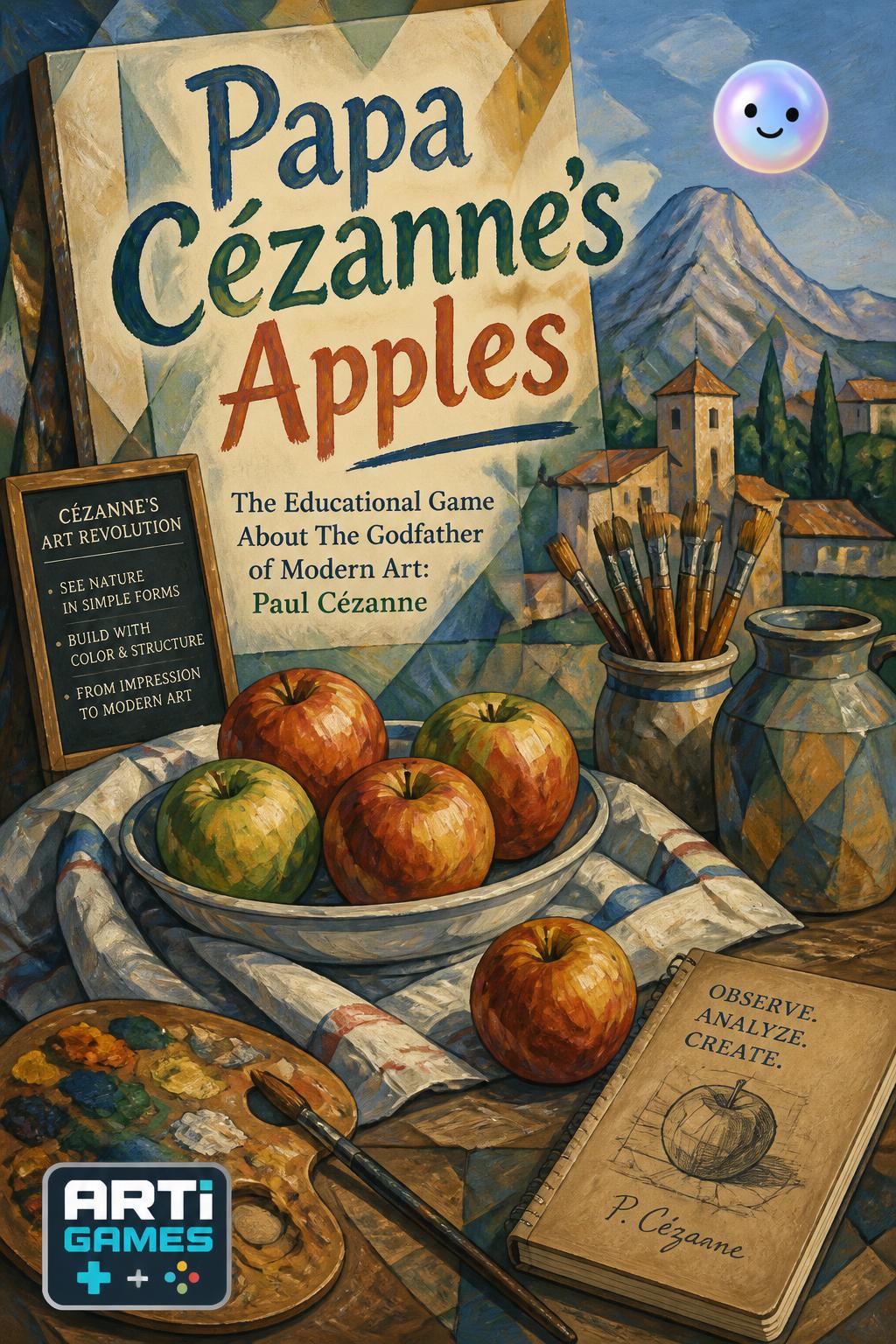 Papa Cézanne's Apples