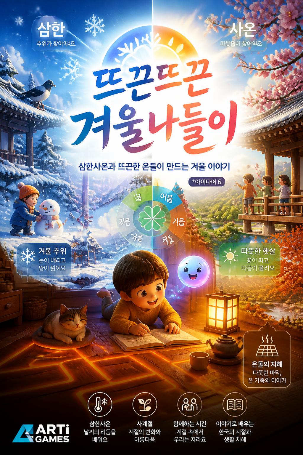 뜨끈뜨끈 겨울나들이 (Warm winter outing)
    *   *Idea 6