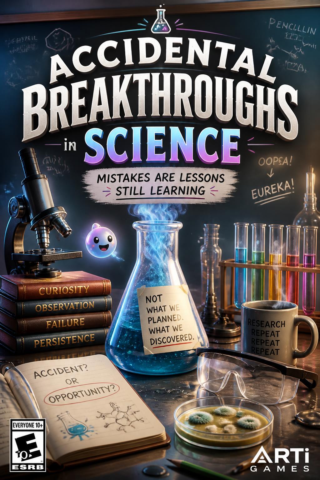 Accidental breakthroughs in science