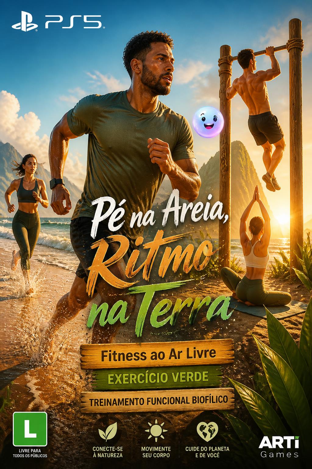 Pé na Areia, Ritmo na Terra