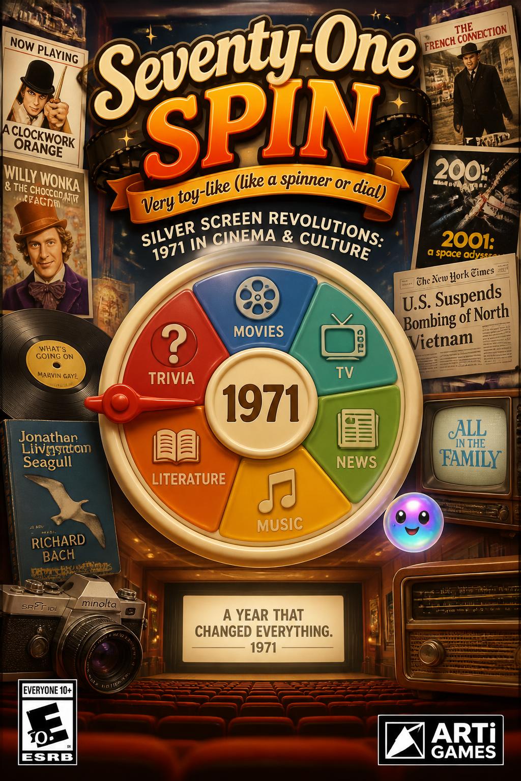 Seventy-One Spin - Very toy-like (like a spinner or dial