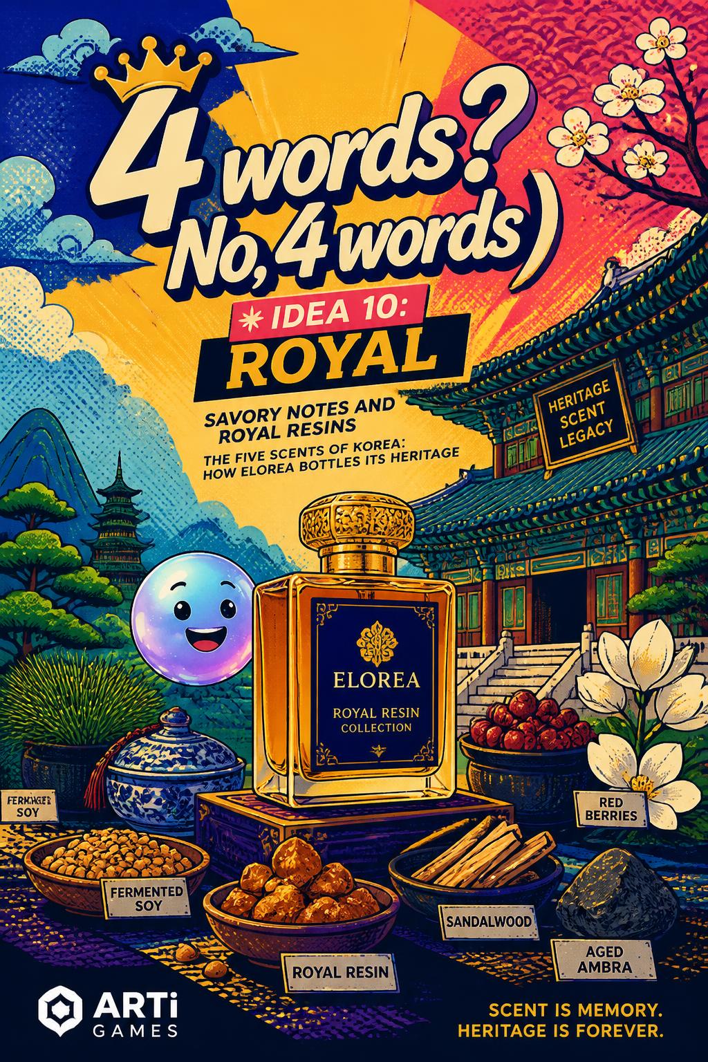 4 words? No, 4 words)
    *   *Idea 10:* Royal
