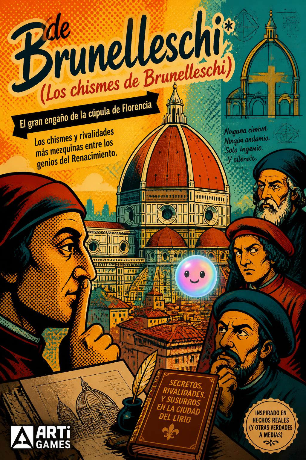 de Brunelleschi* (Brunelleschi's Gossip) - 4 words.