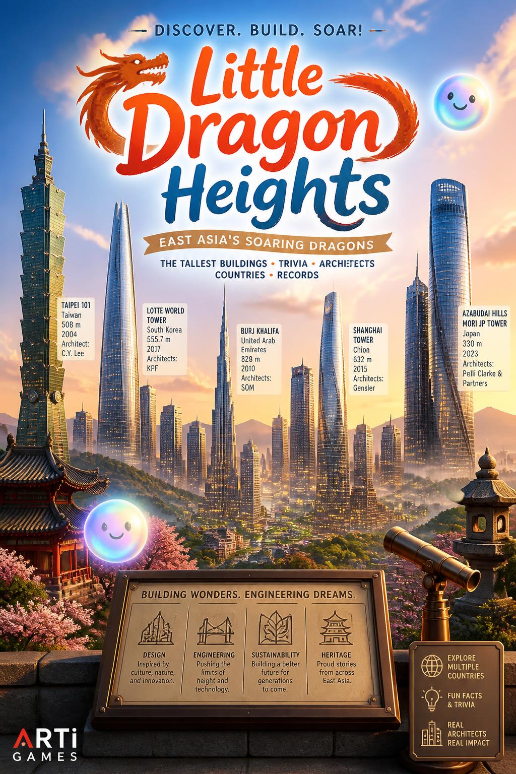 Little Dragon Heights (Playful, inviting)
    *   *Idea 14