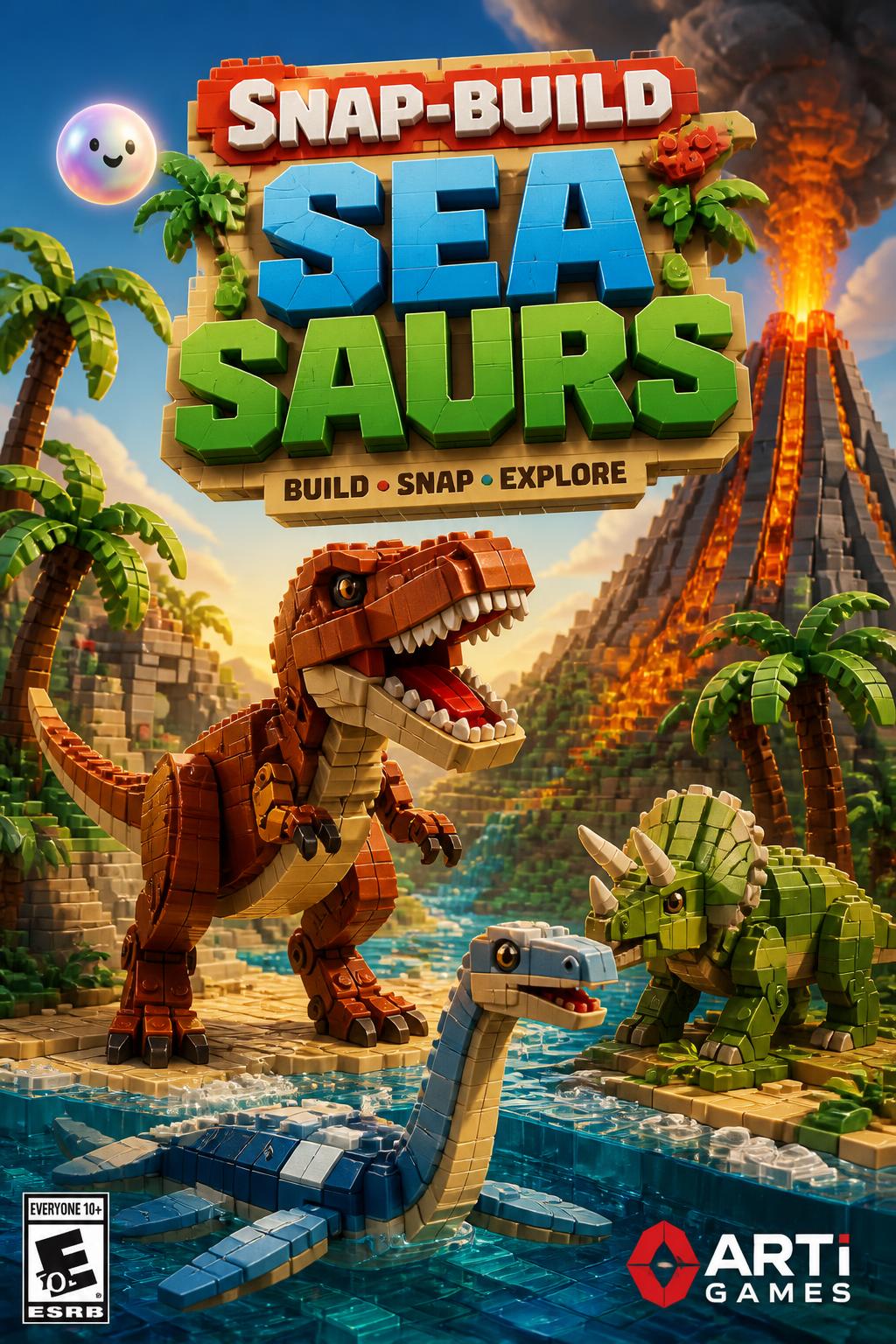 Snap-Build Sea Saurs