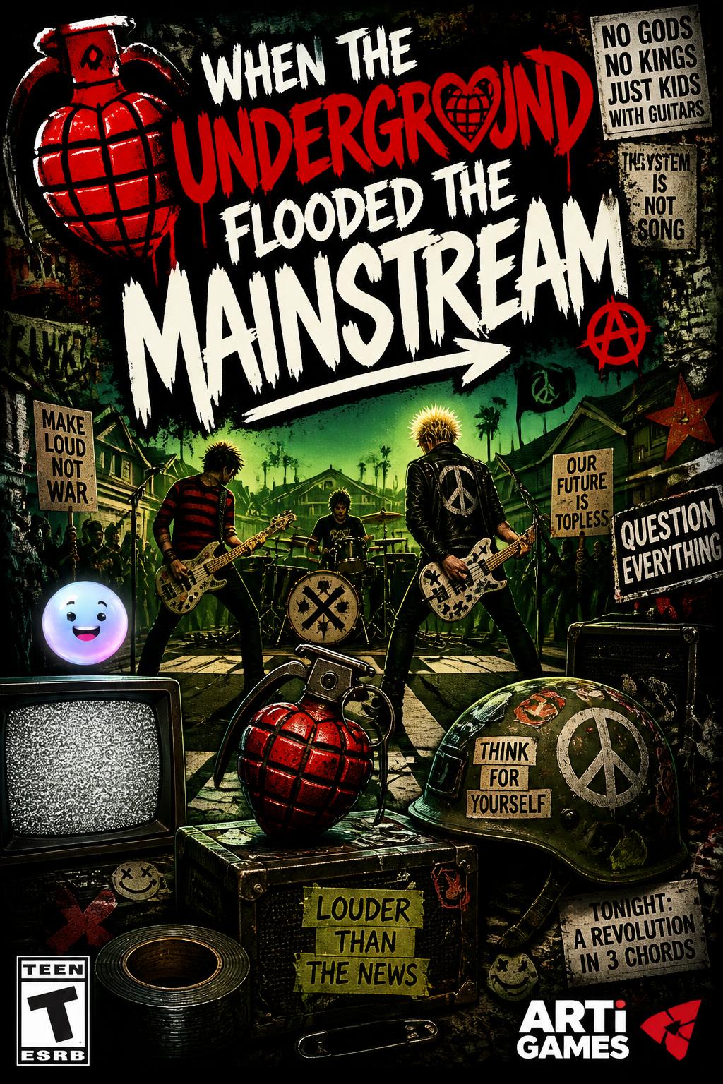 When the underground flooded the mainstream