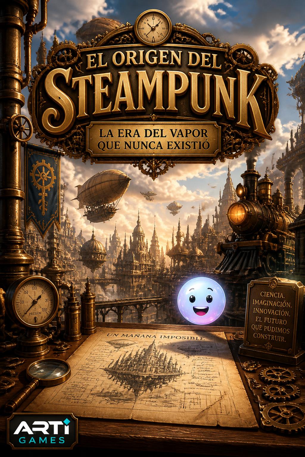 El origen del steampunk: la era del vapor que nunca existió