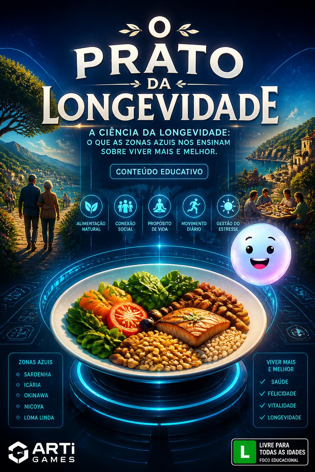 O prato da longevidade