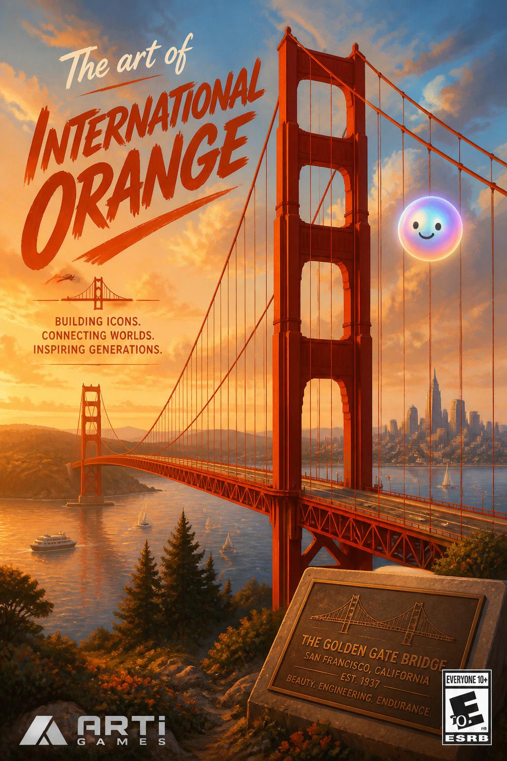 The art of international orange