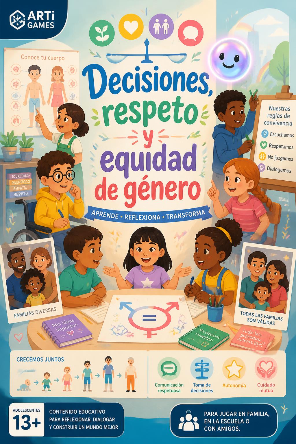 Decisiones, respeto y equidad de género