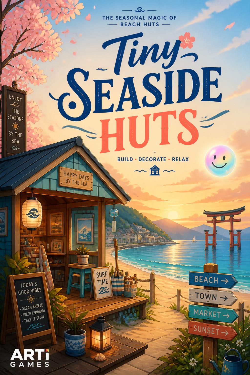 Tiny Seaside Huts