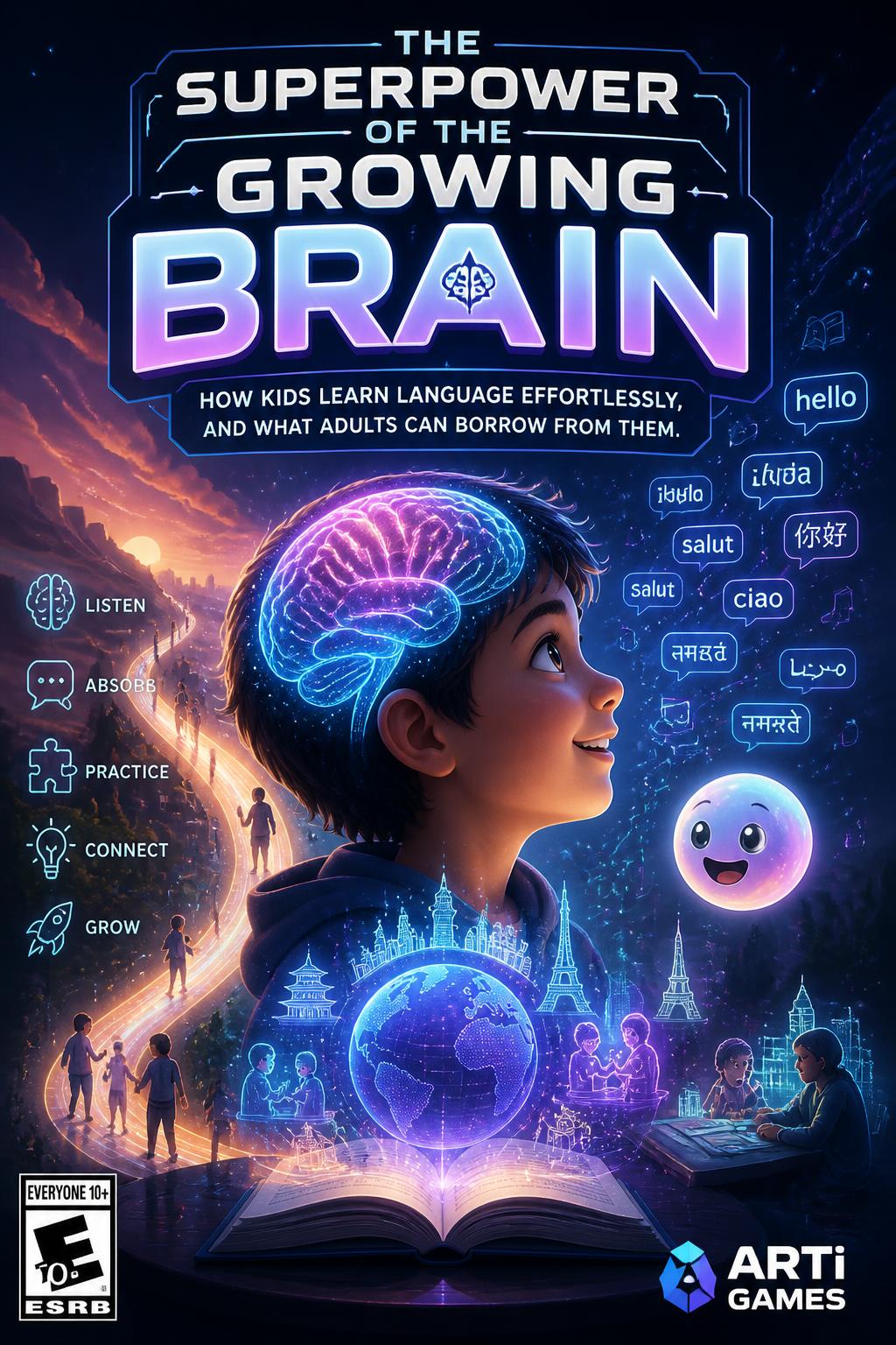 The superpower of the growing brain