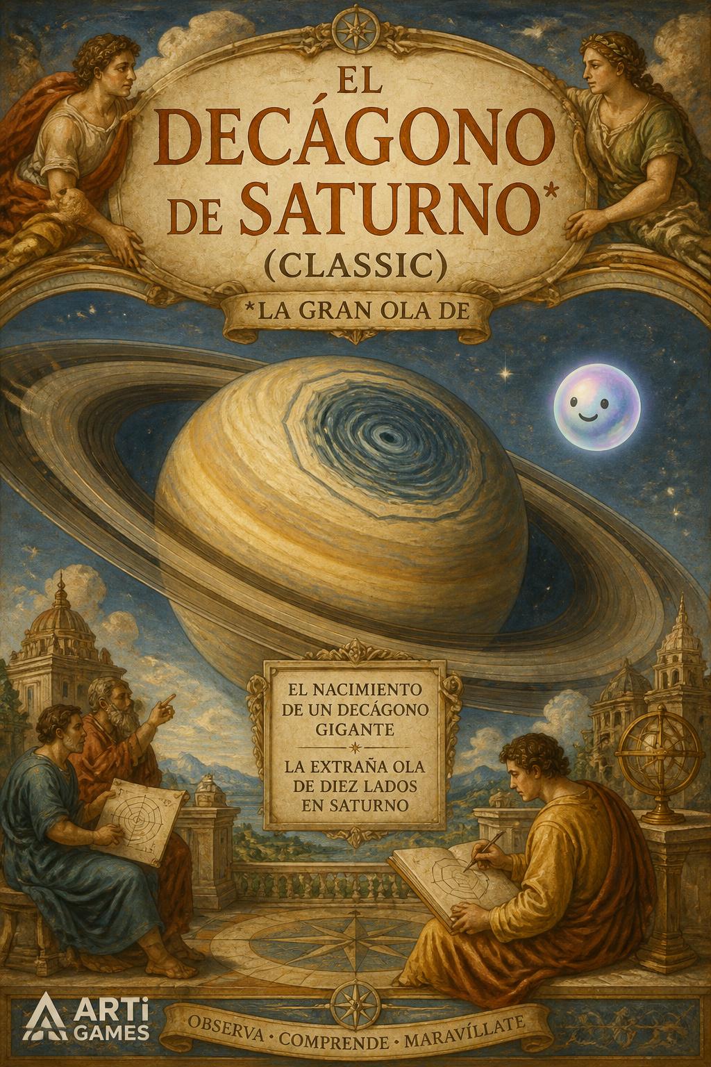 El decágono de Saturno* (Classic)
* *La gran ola de