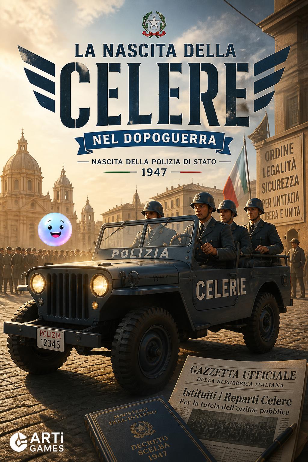 La nascita della Celere nel dopoguerra