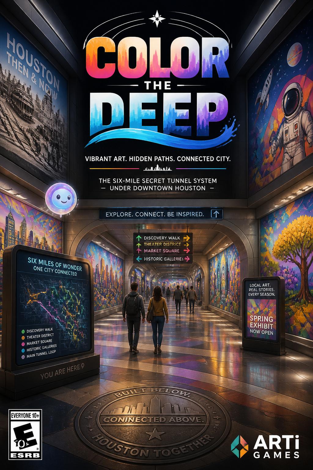 (A bit sci-fi)
* *Color the Deep* (Good)