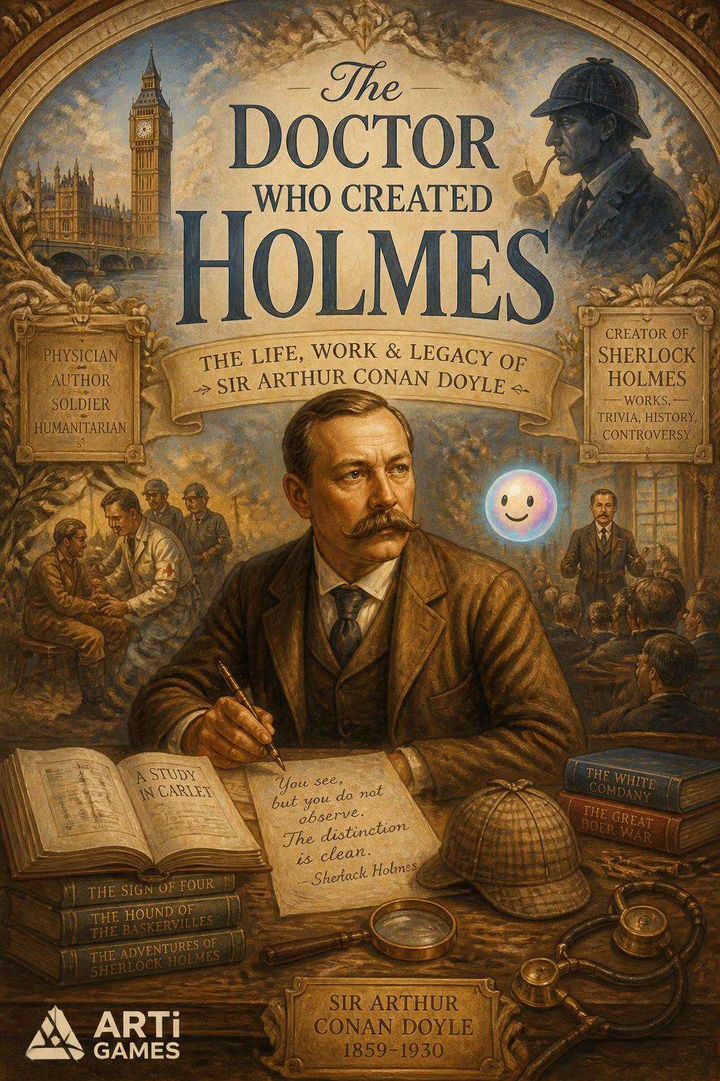 The doctor who created Holmes