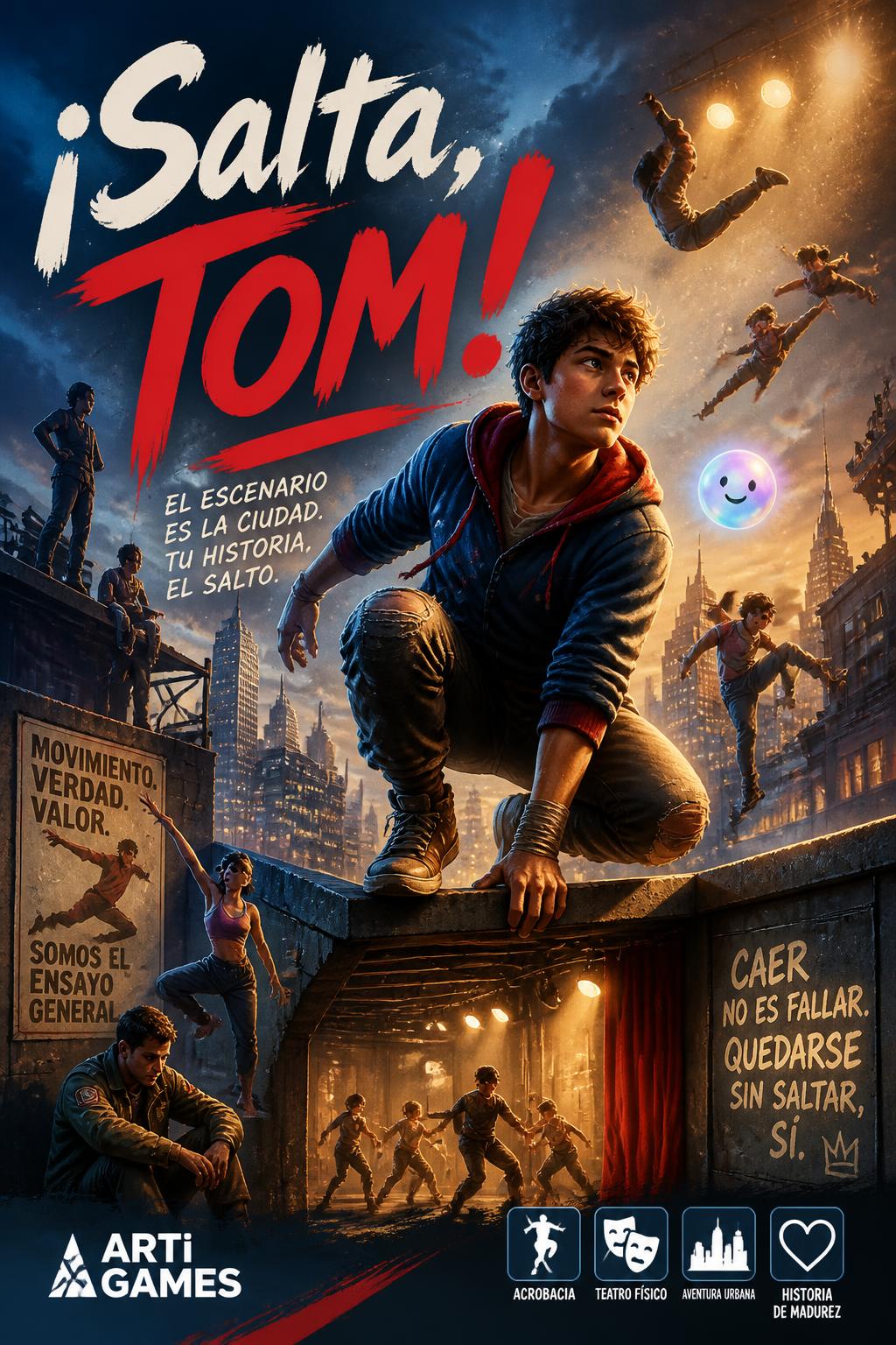 ¡Salta, Tom!
