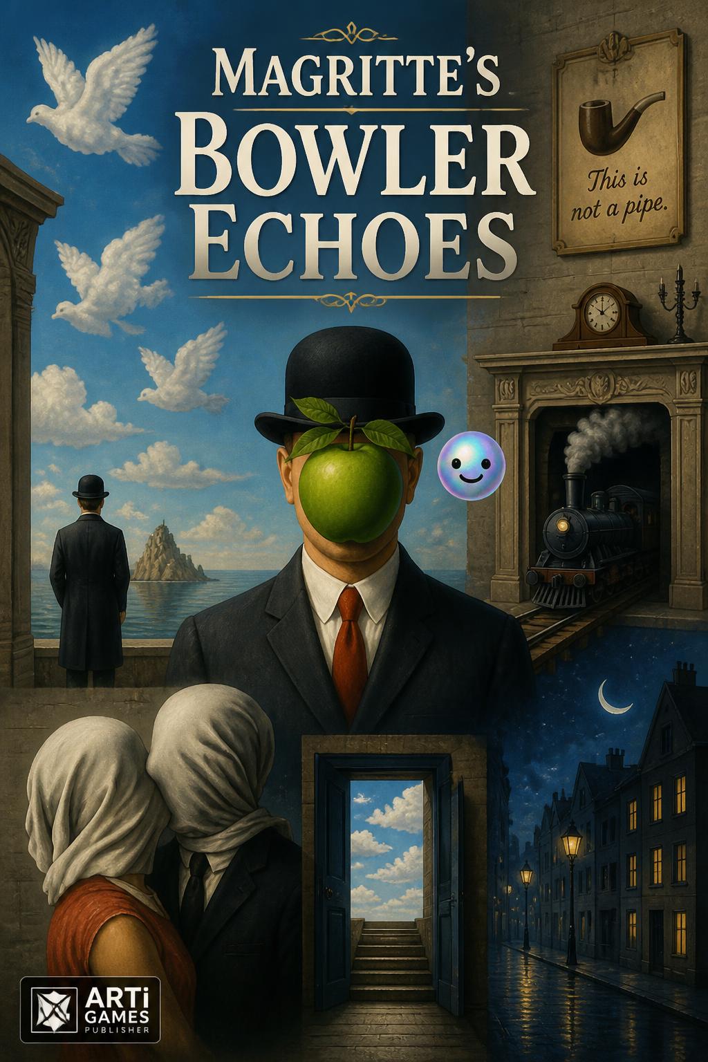 Magritte's Bowler Echoes