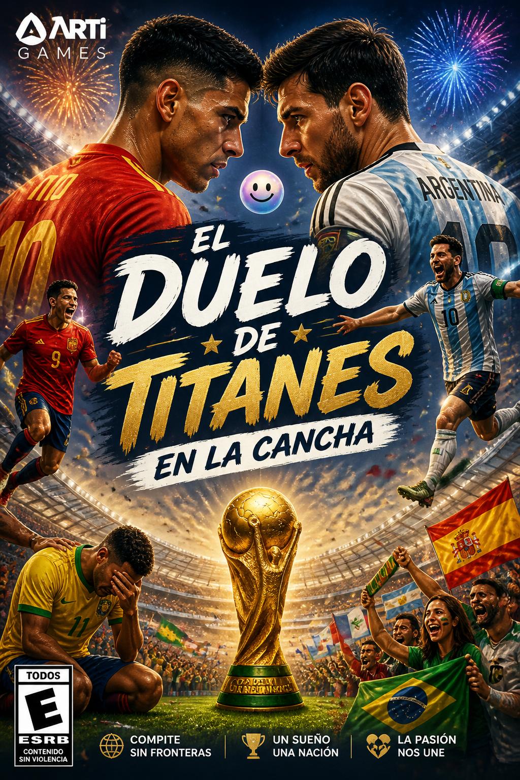 El duelo de titanes en la cancha