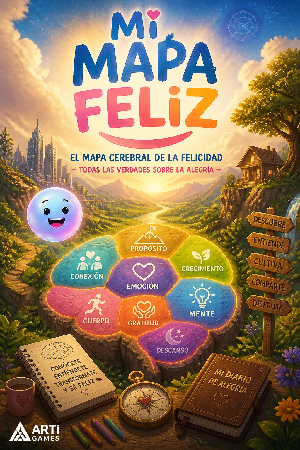 Mi Mapa Feliz (3 words) - Simple, inviting.
* El