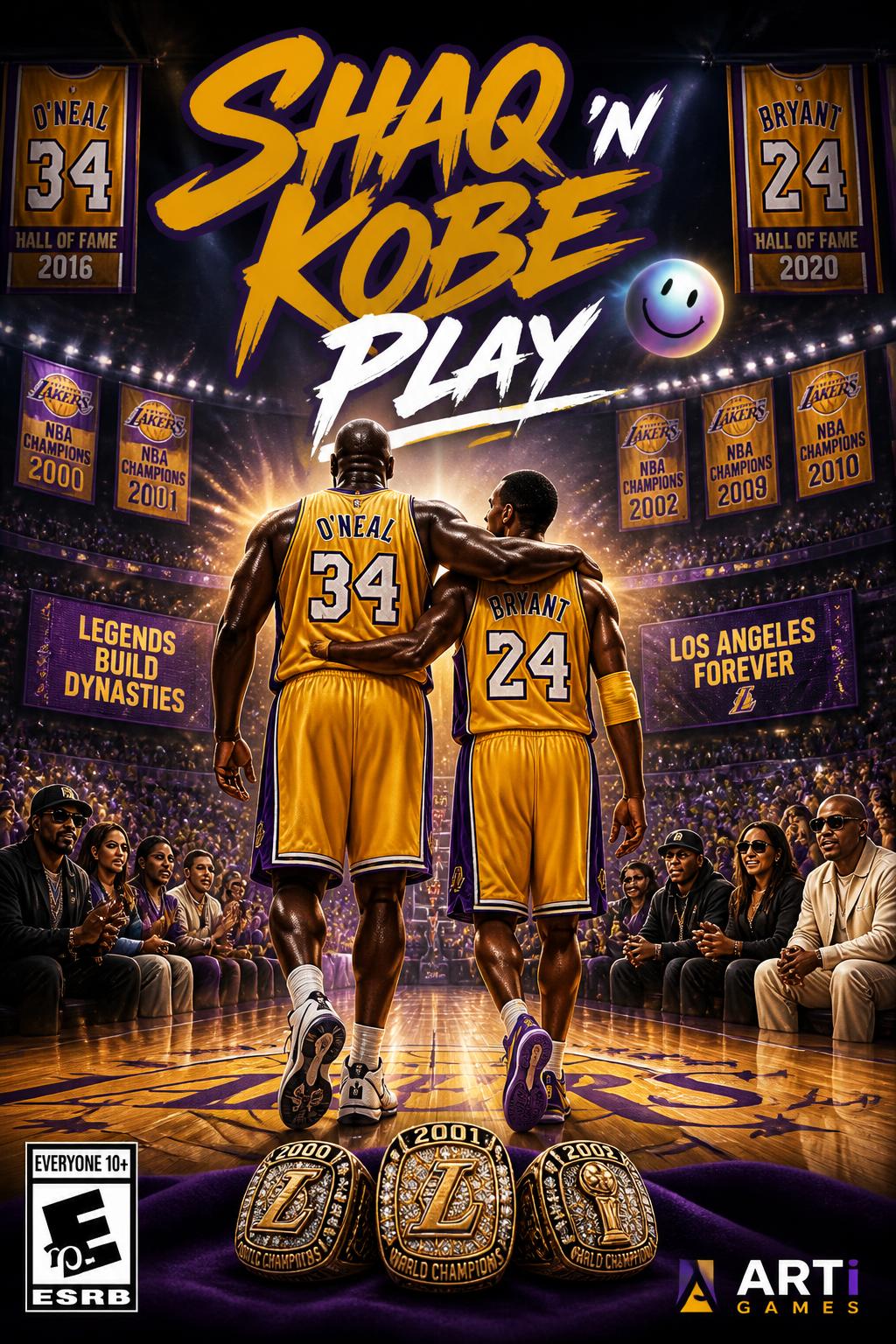 Shaq 'n Kobe Play