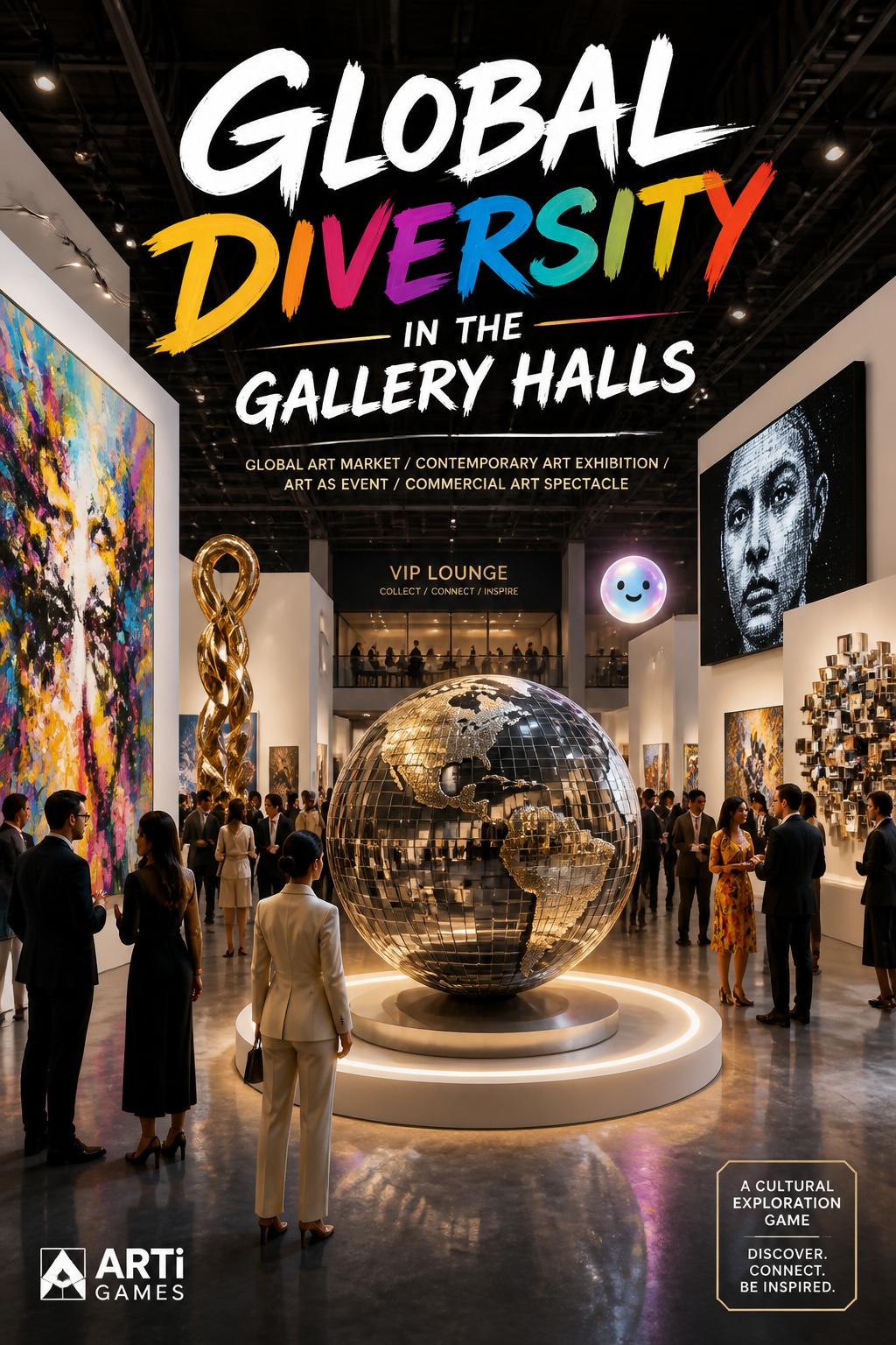 Global diversity in the gallery halls