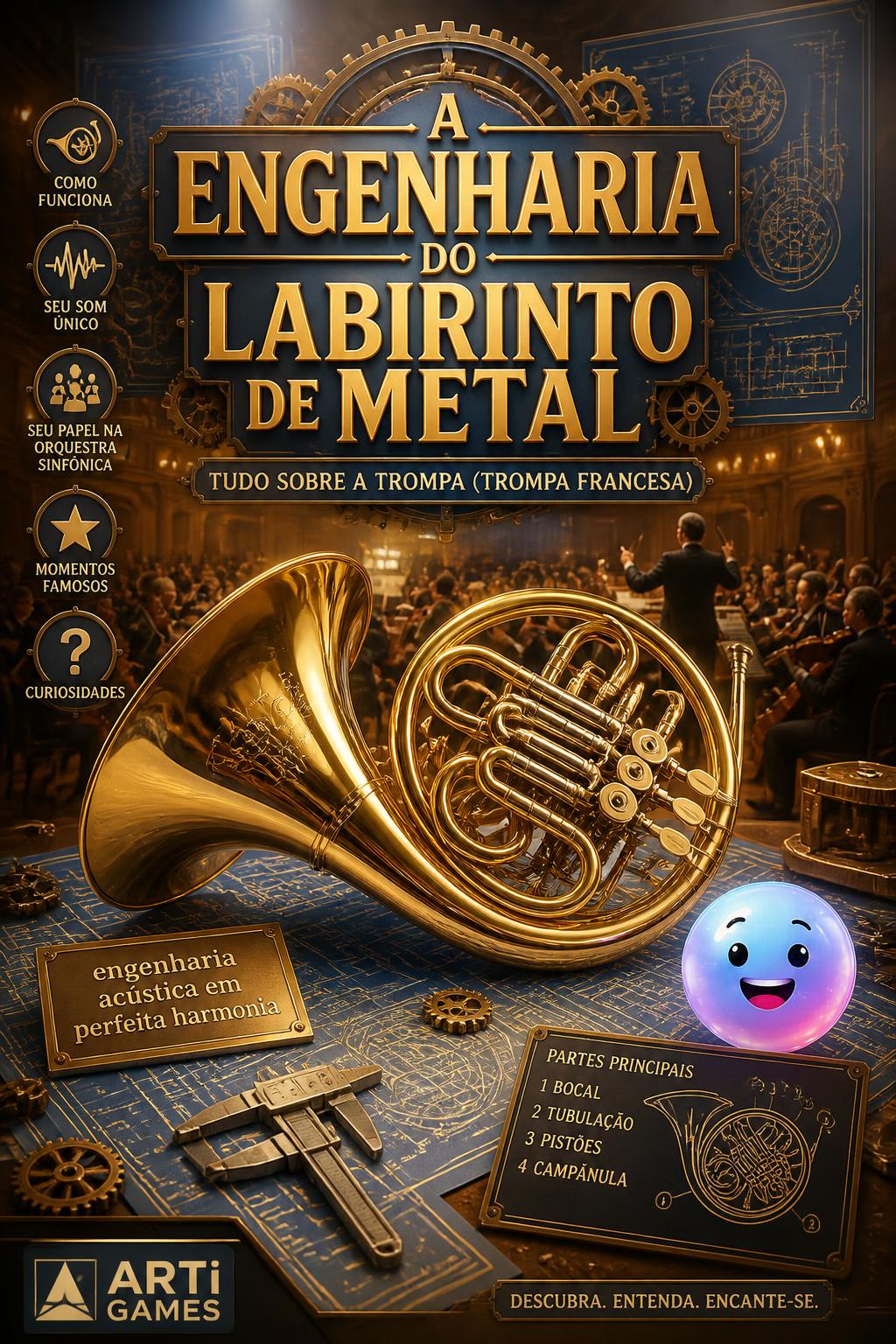A engenharia do labirinto de metal