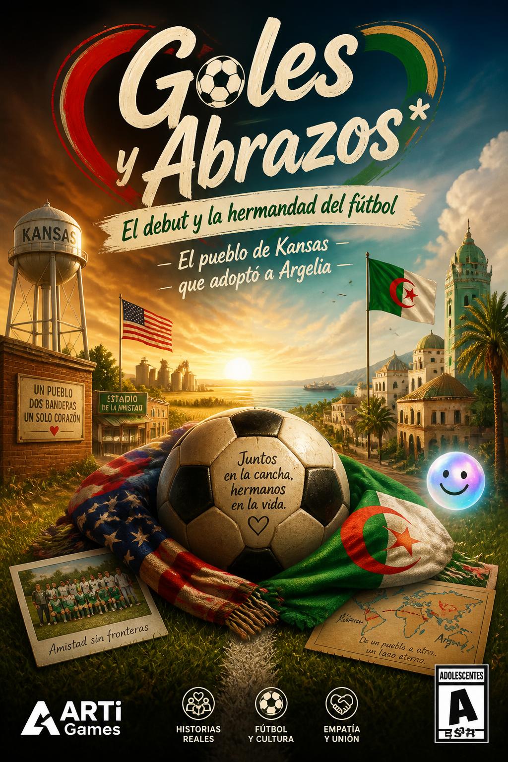 Goles y Abrazos* (Goals and hugs)
*