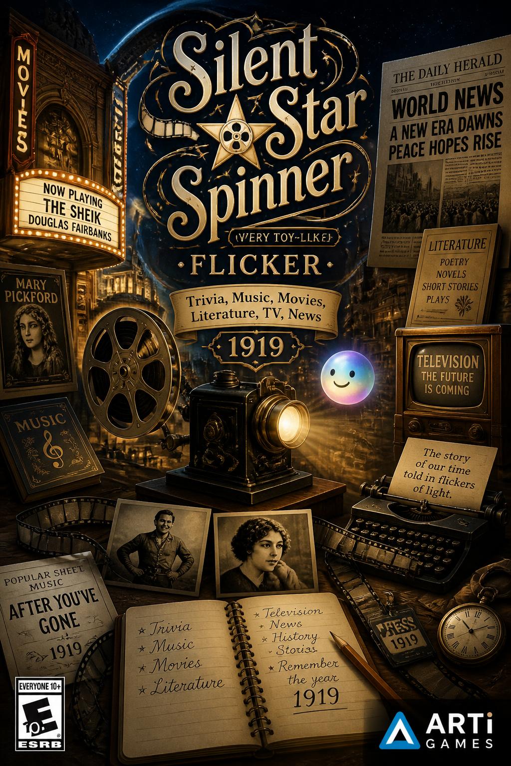 Silent Star Spinner (Very toy-like)
    *   Flicker