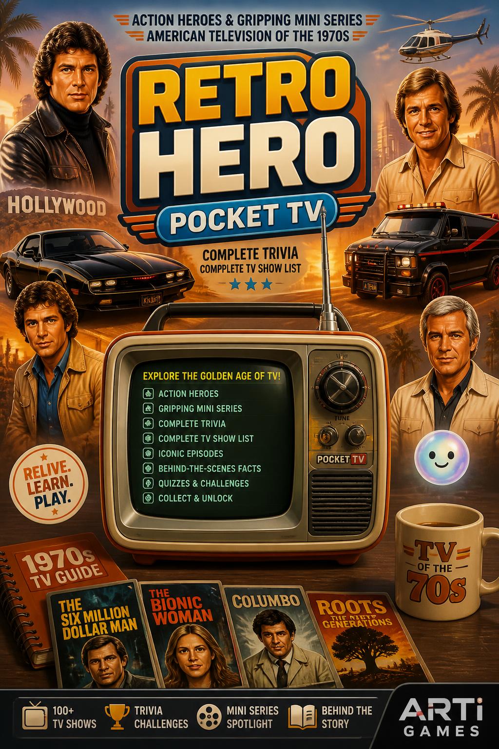 Retro Hero Pocket TV