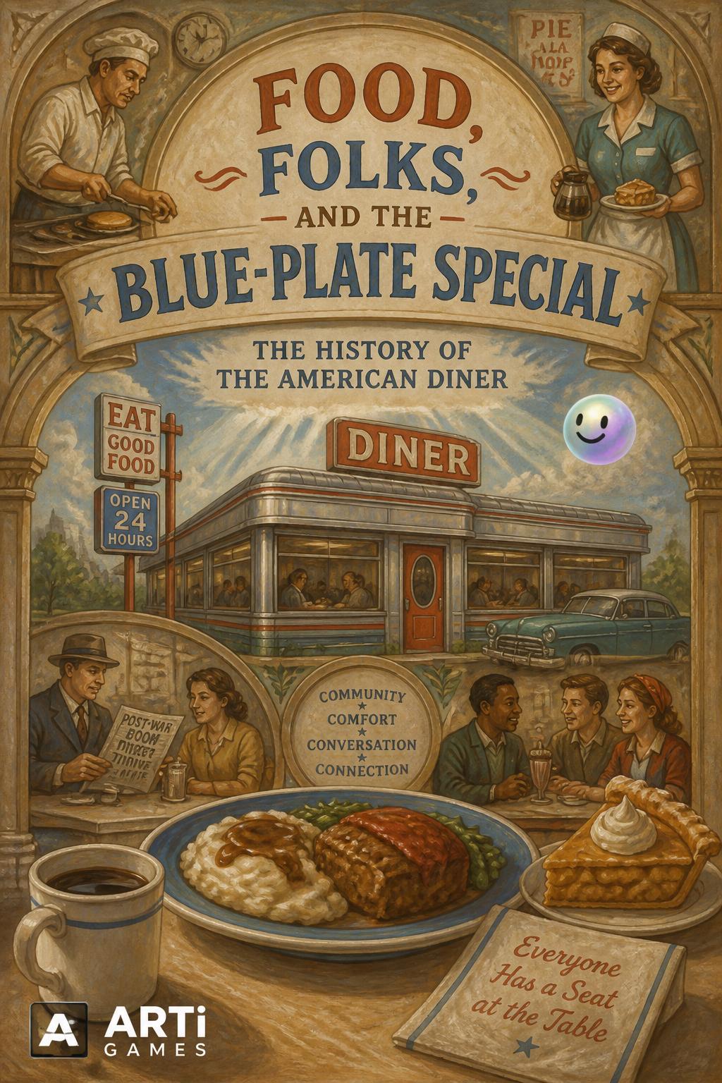 Food, folks, and the blue-plate special
